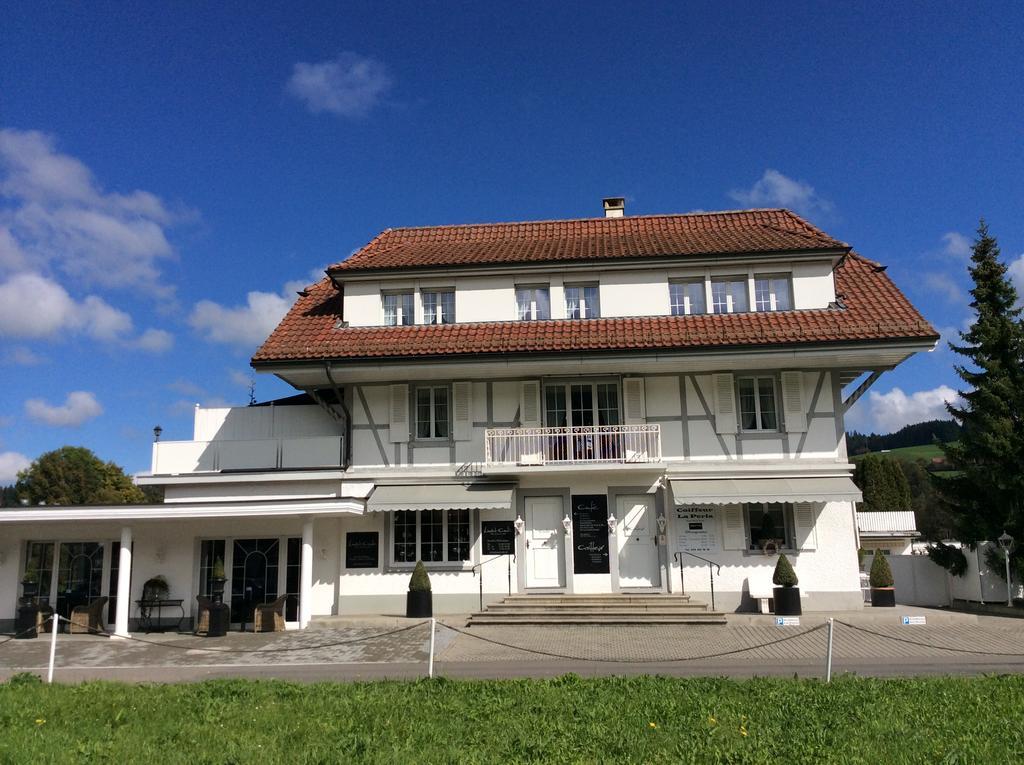 Landcafe Mit Mini Hotel Burgdorf Bagian luar foto